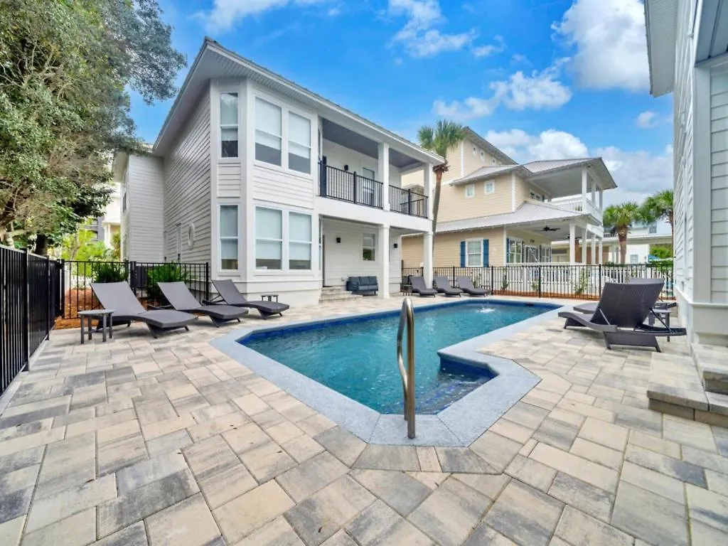 Sea-N-Double With Private Pool And Carriage House Villa Destin