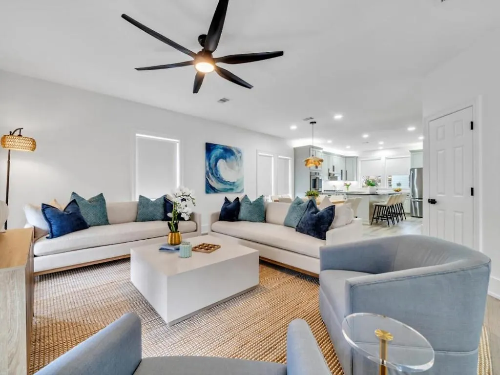 Nyaraló Sea-N-Double With Private Pool And Carriage House Villa Destin