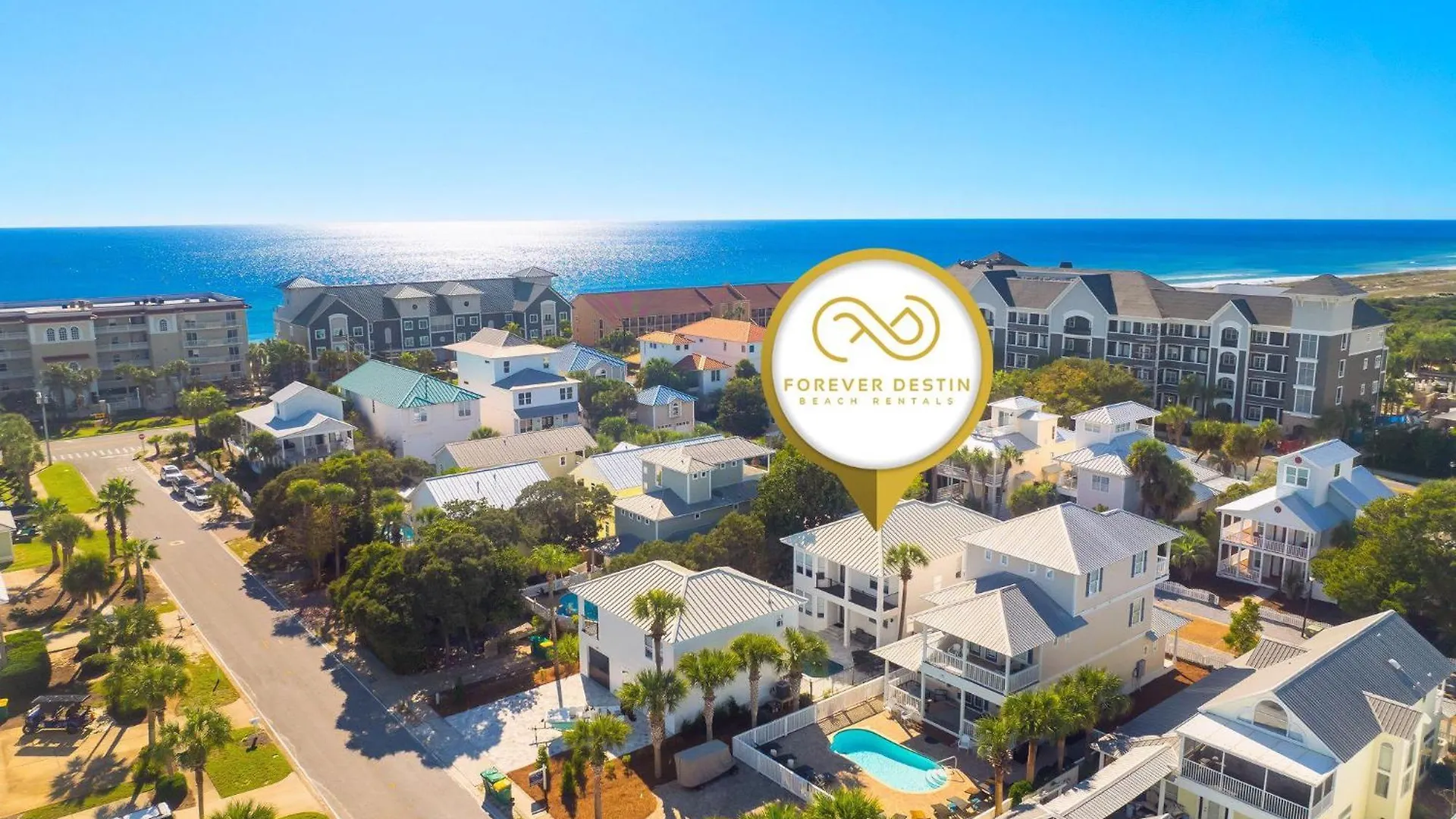 Prázdninový dům Vila Sea-N-Double With Private Pool And Carriage House Destin